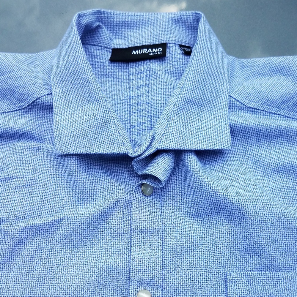 Murano snap button sz. XL N.W.T. shirt
